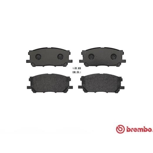 BREMBO Bremsbelagsatz, Scheibenbremse PRIME LINE