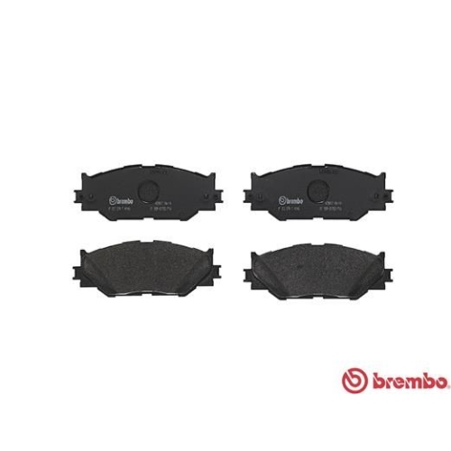 BREMBO Bremsbelagsatz, Scheibenbremse PRIME LINE