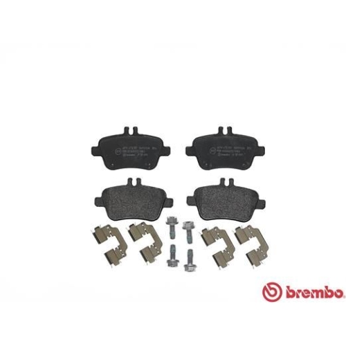 BREMBO Bremsbelagsatz, Scheibenbremse PRIME LINE