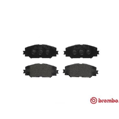 BREMBO Bremsbelagsatz, Scheibenbremse PRIME LINE