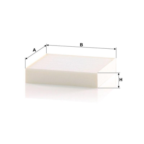 MANN-FILTER Filter, Innenraumluft