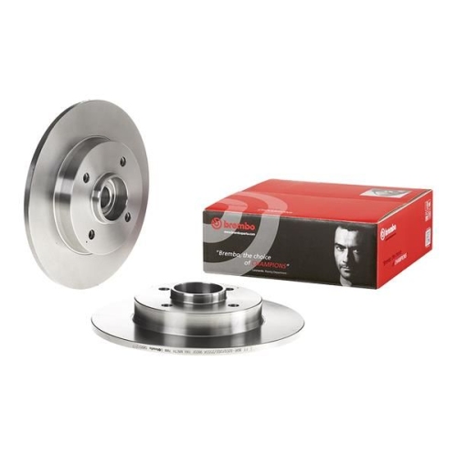 BREMBO Bremsscheibe PRIME LINE - With Bearing Kit