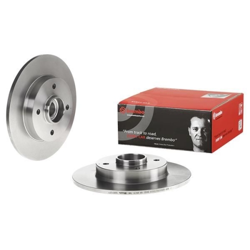 BREMBO Bremsscheibe PRIME LINE - With Bearing Kit