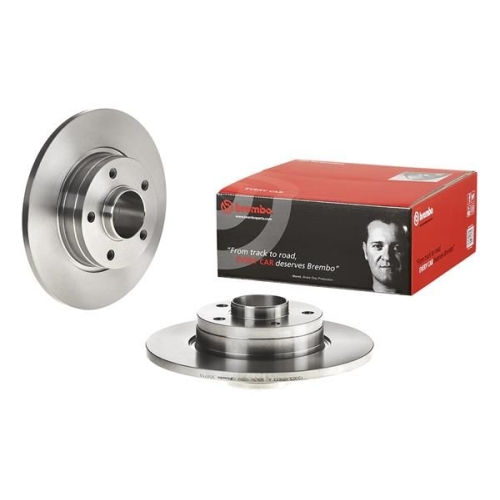 BREMBO Bremsscheibe PRIME LINE - With Bearing Kit