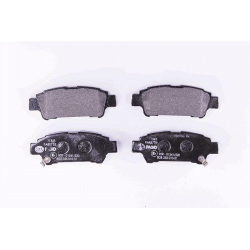 HELLA PAGID Bremsbelagsatz, Scheibenbremse