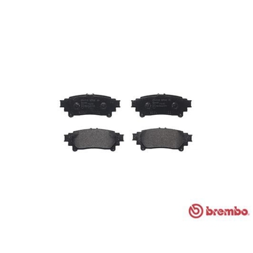 BREMBO Bremsbelagsatz, Scheibenbremse PRIME LINE