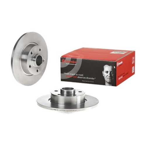 BREMBO Bremsscheibe PRIME LINE - With Bearing Kit