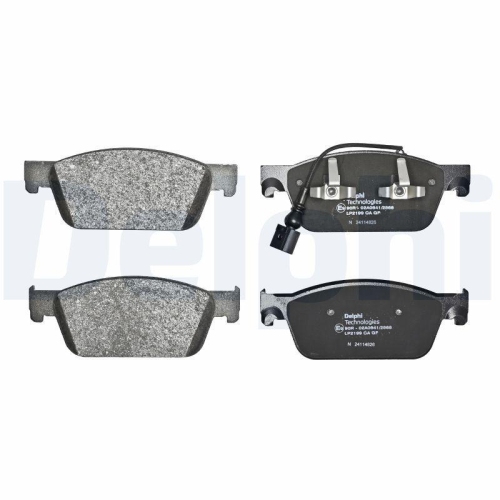 DELPHI Bremsbelagsatz, Scheibenbremse