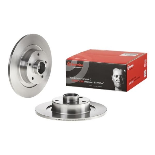 BREMBO Bremsscheibe PRIME LINE - With Bearing Kit