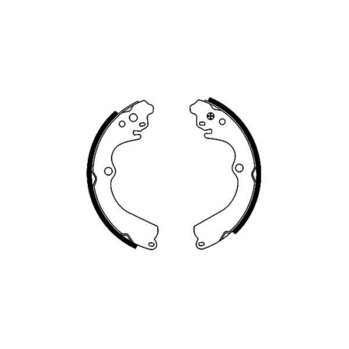 TEXTAR Bremsbackensatz