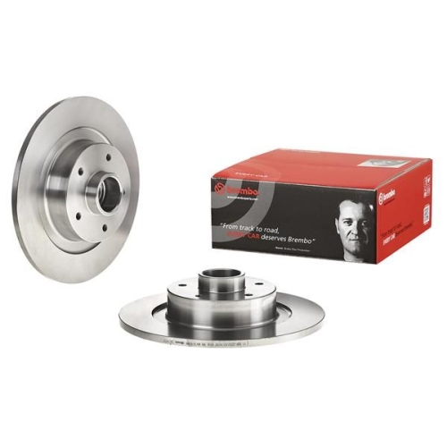 BREMBO Bremsscheibe PRIME LINE - With Bearing Kit