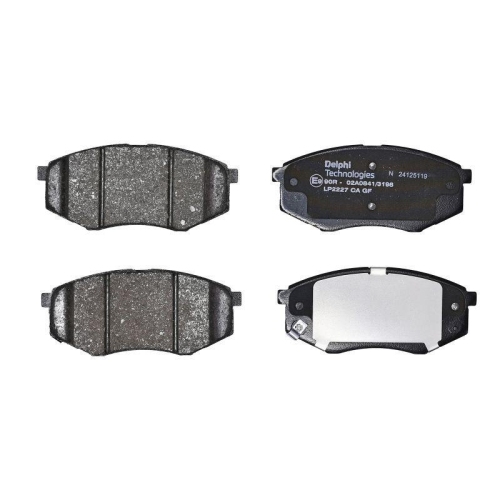 DELPHI Bremsbelagsatz, Scheibenbremse