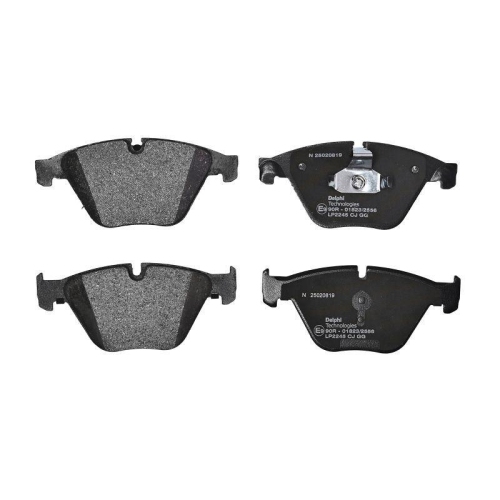 DELPHI Bremsbelagsatz, Scheibenbremse