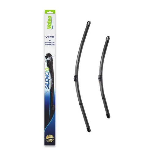 VALEO Wischblatt SILENCIO FLAT BLADE SET