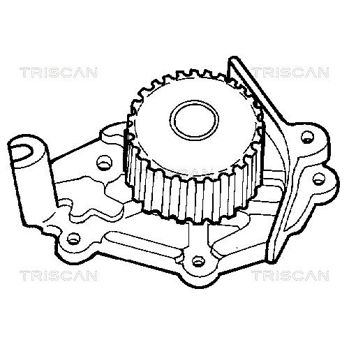 TRISCAN Wasserpumpe, Motorkühlung