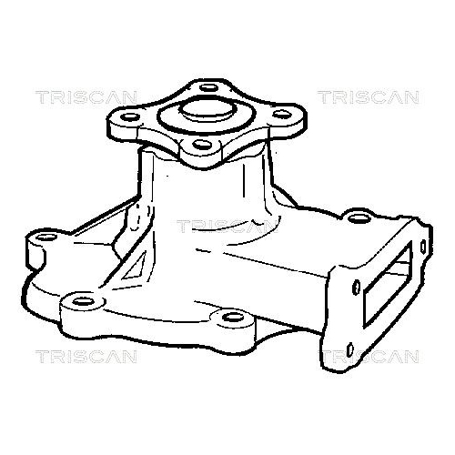 TRISCAN Wasserpumpe, Motorkühlung