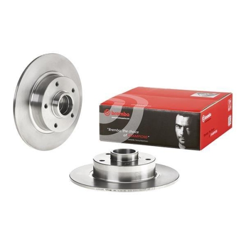 BREMBO Bremsscheibe PRIME LINE - With Bearing Kit