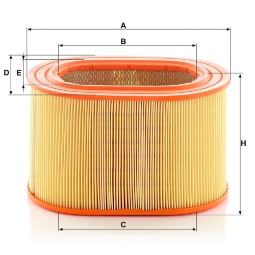 MANN-FILTER Luftfilter