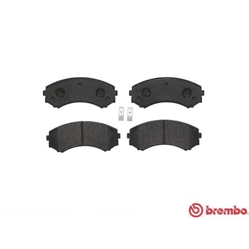 BREMBO Bremsbelagsatz, Scheibenbremse PRIME LINE