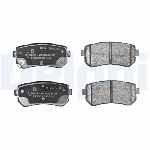 DELPHI Bremsbelagsatz, Scheibenbremse