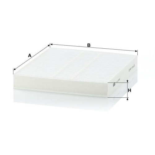 MANN-FILTER Filter, Innenraumluft