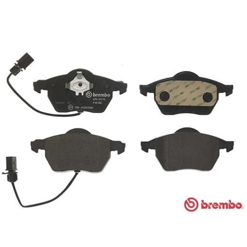 BREMBO Bremsbelagsatz, Scheibenbremse PRIME LINE