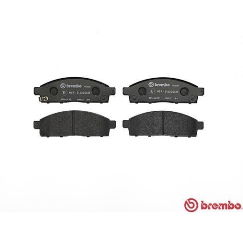 BREMBO Bremsbelagsatz, Scheibenbremse PRIME LINE