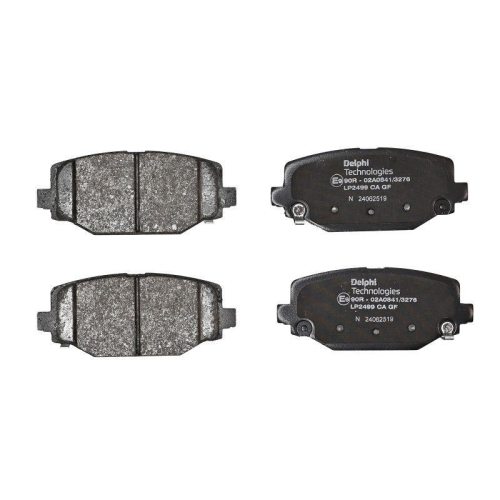DELPHI Bremsbelagsatz, Scheibenbremse
