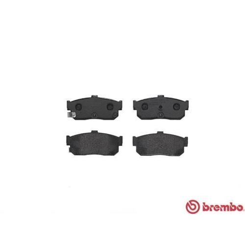 BREMBO Bremsbelagsatz, Scheibenbremse PRIME LINE