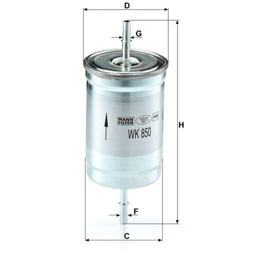 MANN-FILTER Kraftstofffilter