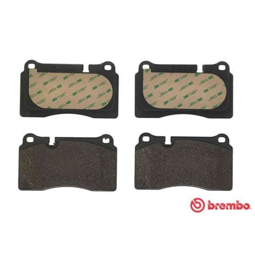 BREMBO Bremsbelagsatz, Scheibenbremse PRIME LINE