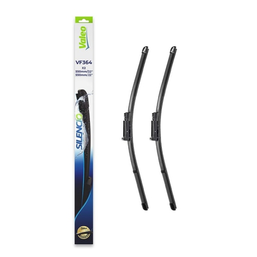 VALEO Wischblatt SILENCIO FLAT BLADE SET