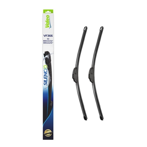 VALEO Wischblatt SILENCIO FLAT BLADE SET