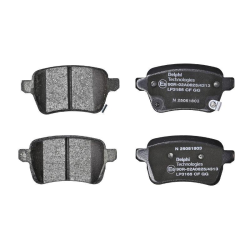 DELPHI Bremsbelagsatz, Scheibenbremse