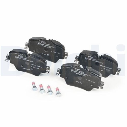 DELPHI Bremsbelagsatz, Scheibenbremse