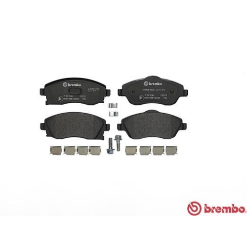 BREMBO Bremsbelagsatz, Scheibenbremse PRIME LINE