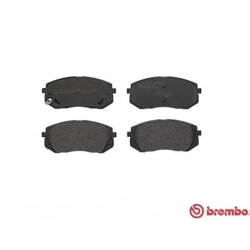 BREMBO Bremsbelagsatz, Scheibenbremse PRIME LINE