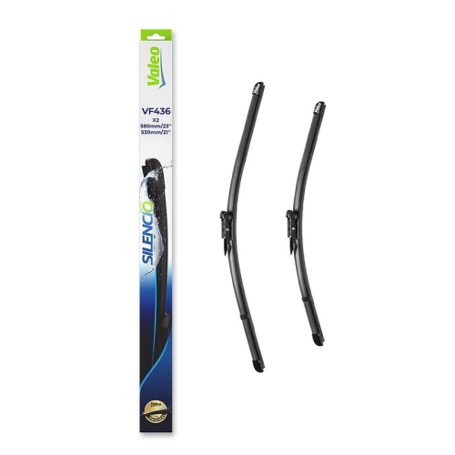 VALEO Wischblatt SILENCIO FLAT BLADE SET