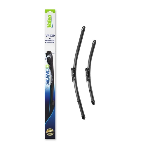 VALEO Wischblatt SILENCIO FLAT BLADE SET