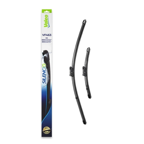 VALEO Wischblatt SILENCIO FLAT BLADE SET