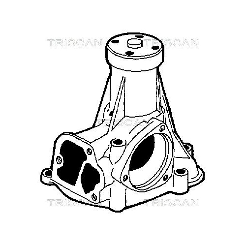 TRISCAN Wasserpumpe, Motorkühlung