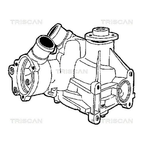 TRISCAN Wasserpumpe, Motorkühlung