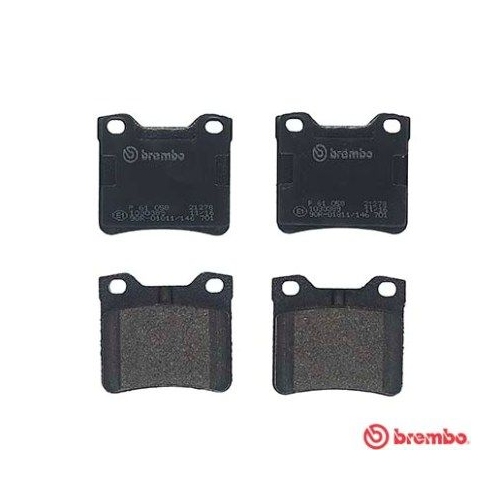 BREMBO Bremsbelagsatz, Scheibenbremse PRIME LINE