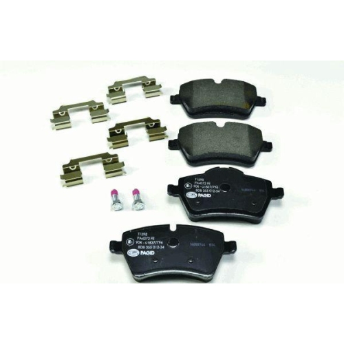 HELLA PAGID Bremsbelagsatz, Scheibenbremse