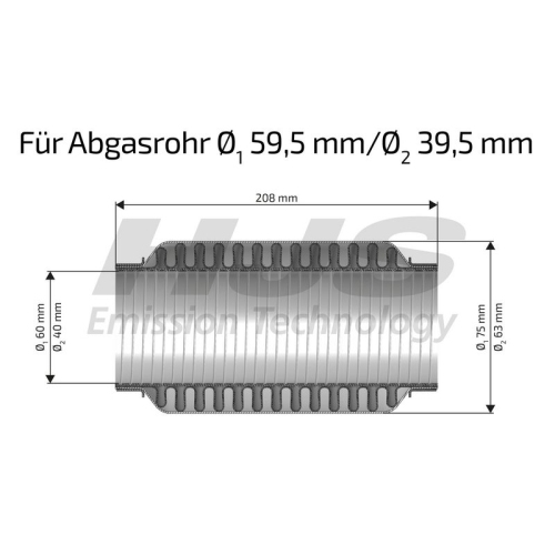 HJS Flexrohr, Abgasanlage interFLEX