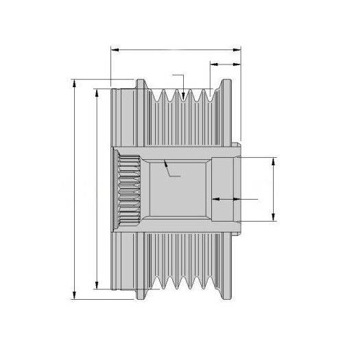 HELLA Generatorfreilauf