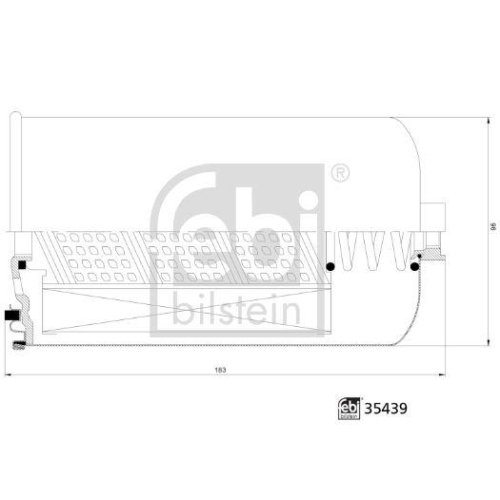 FEBI BILSTEIN Kraftstofffilter