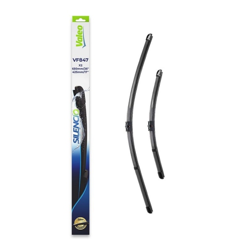 VALEO Wischblatt SILENCIO FLAT BLADE SET