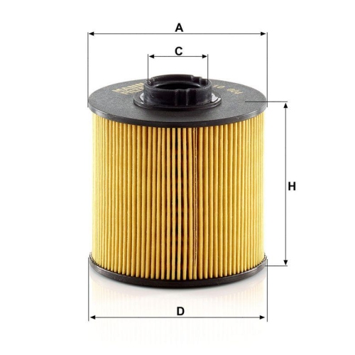 MANN-FILTER Kraftstofffilter