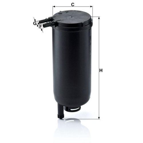 MANN-FILTER Kraftstofffilter